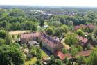 Blick vom Wasserturm Richtung Messingwerksiedlung