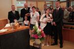 Taufe von zwei Kindern in Finow
