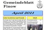 Gemeindeblatt und Terminplan April 2011 online Gemeindeblatt und Terminplan April 2011 online