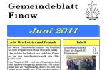 Gemeindeblatt und Terminplan Juni 2011 online