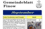 Gemeindeblatt und Terminplan September 2011 online