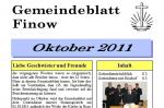 Gemeindeblatt und Terminplan Oktober 2011 online Gemeindeblatt und Terminplan Oktober 2011 online