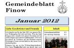 Gemeindeblatt und Terminplan Januar 2012 online