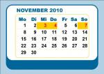 Änderung der Gottesdienstzeiten am 3. und 7. November