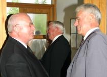 Apostel Berndt und der Gemeindevorsteher und Evangelist i.R. Prietzschk