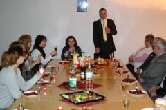 Frank Simon bei seiner Dankesrede<br> an den Chor am 15.12.2010 Frank Simon bei seiner Dankesrede<br> an den Chor am 15.12.2010