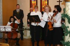 Orchstergruppe beim Vortrag Orchstergruppe beim Vortrag