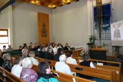 Vor der Gottesdienstübertragung