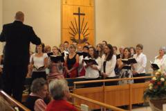 Finower und Müncheberger Sänger im Chor Finower und Müncheberger Sänger im Chor