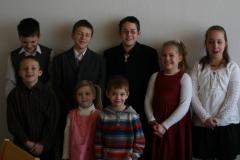 Die Sonntagsschüler am 13. März 2011 Die Sonntagsschüler am 13. März 2011