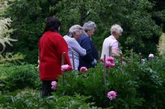 … besichtigten andere den Garten …