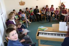 Probe des Kinderchores Probe des Kinderchores