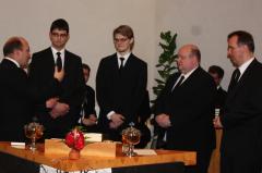 BÄ Härm, Di Teichmann, Di Bugge,<br> Pr Seifert, Pr Wendt (v.l.) BÄ Härm, Di Teichmann, Di Bugge,<br> Pr Seifert, Pr Wendt (v.l.)