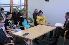 Blick in die Konfirmandenstunde Blick in die Konfirmandenstunde