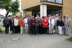 Gruppenfoto nach dem Gottesdienst.