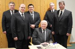 Apostel Berndt im Ämterzimmer Apostel Berndt im Ämterzimmer