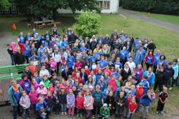 Gruppenbild nach dem Kinderfest.