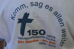 Das Motto ziert jedes Teilnehmershirt.