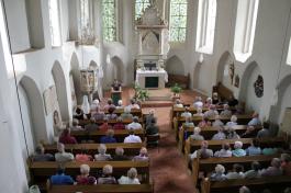 Während des Vortags zur Klostergeschichte.